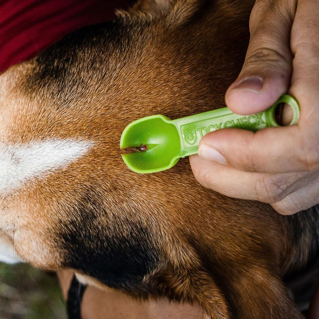 Tick Removal Tool Set - Three Lightweight Spoons with Complimentary Tick Identification Card and Carabiner